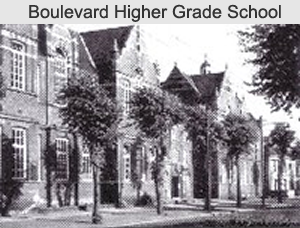 Boulevard Higher Grade School cira 1895